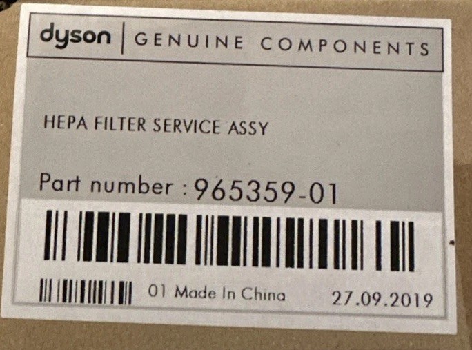 DYSON 965359-01 Airblade HEPA Filter