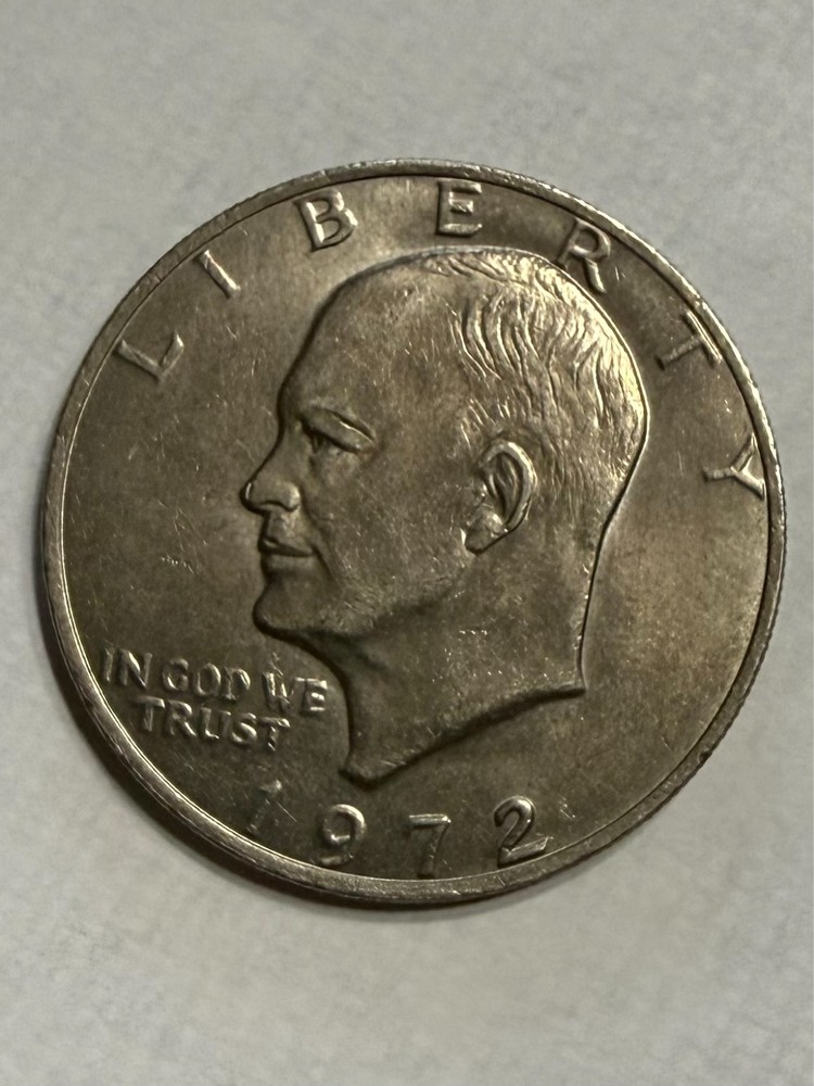 1972 P Type 2 Eisenhower Ike Dollar