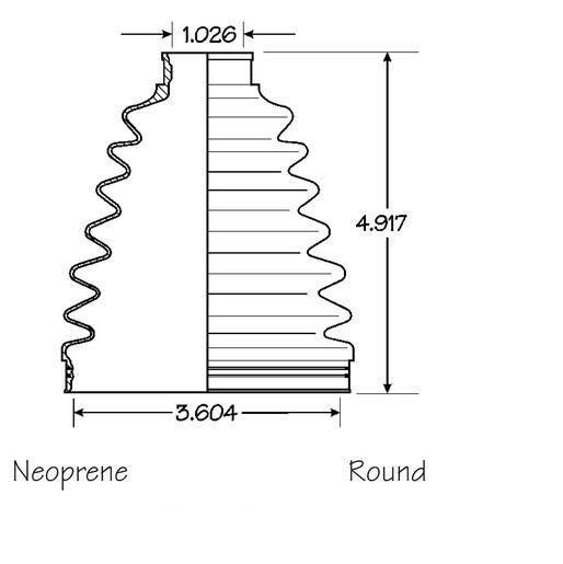 Front Outer CV Boot Repair Kit for Kia Optima 2001-2018 (see chart)