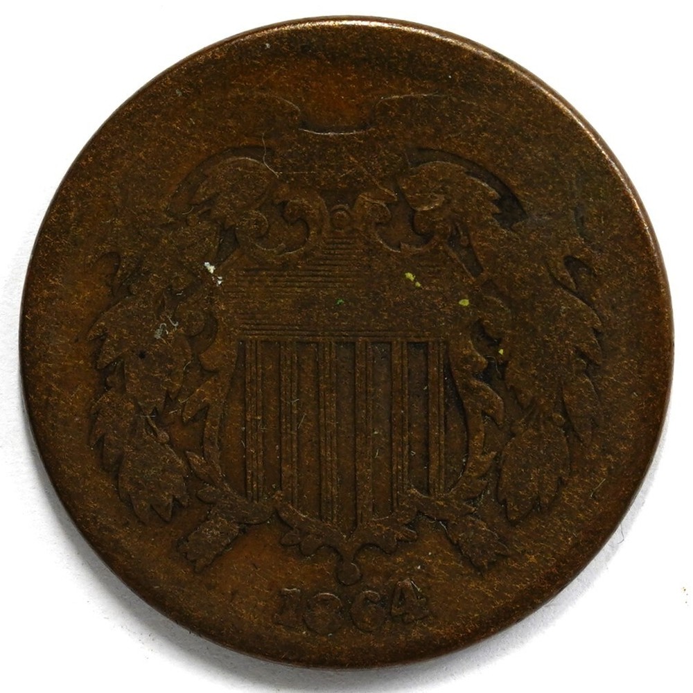 1864 2 Cent Piece