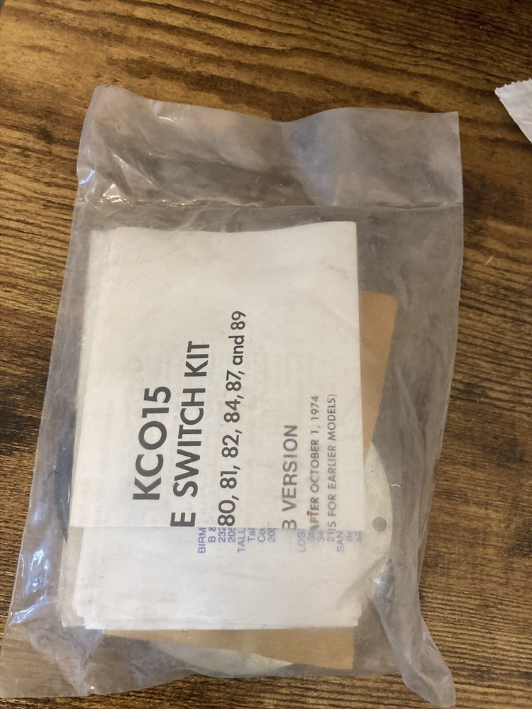 Kenco Pumps KC015 CONTROL KIT