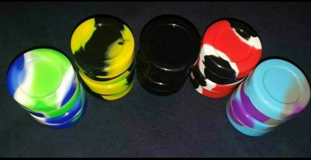 (10) 5ml Non-Stick Silicone Containers