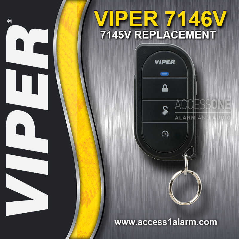 Viper 7146V 4-Button Replacement Remote Control New Style For 4105V Remote Start