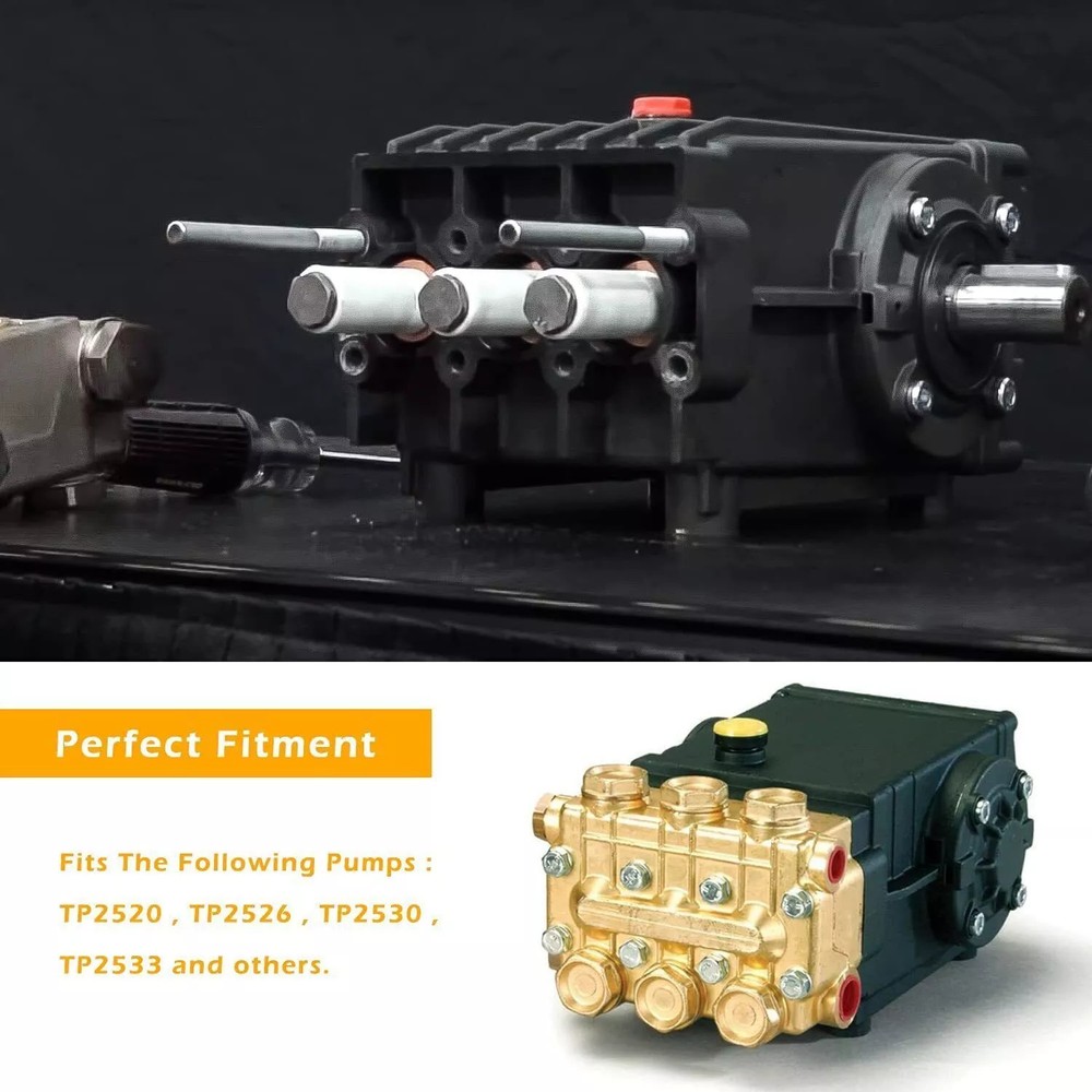 3pcs General Pump Piston Replace Ceramic 15mm for TP Pumps Replacement 51040009