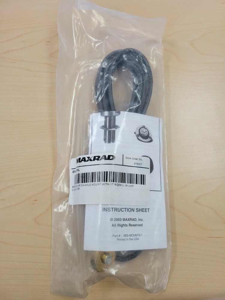 Maxrad BMATMPL Antenna Mount