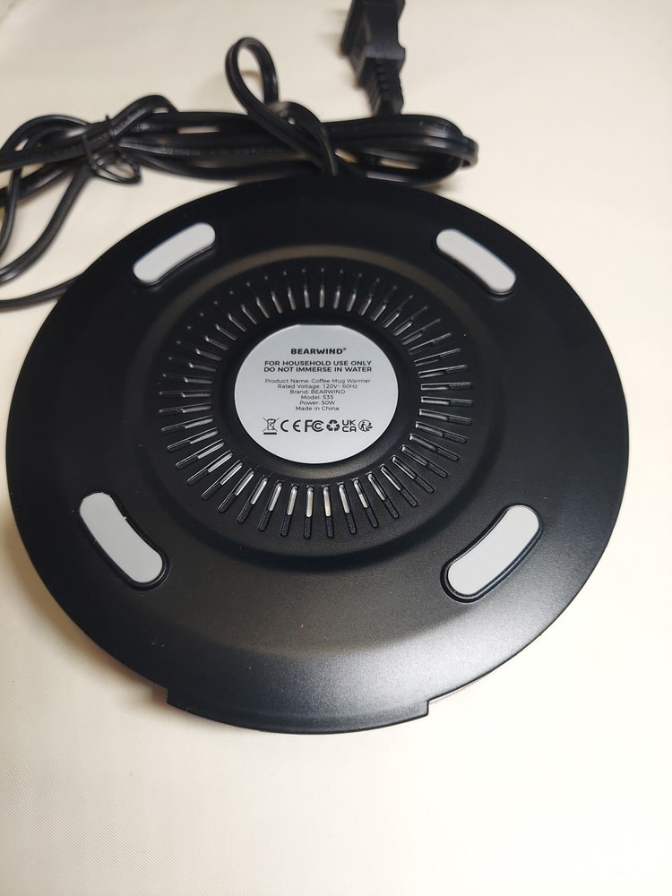 Bearwind Coffee Mug Warmer, 50W Fast Heat