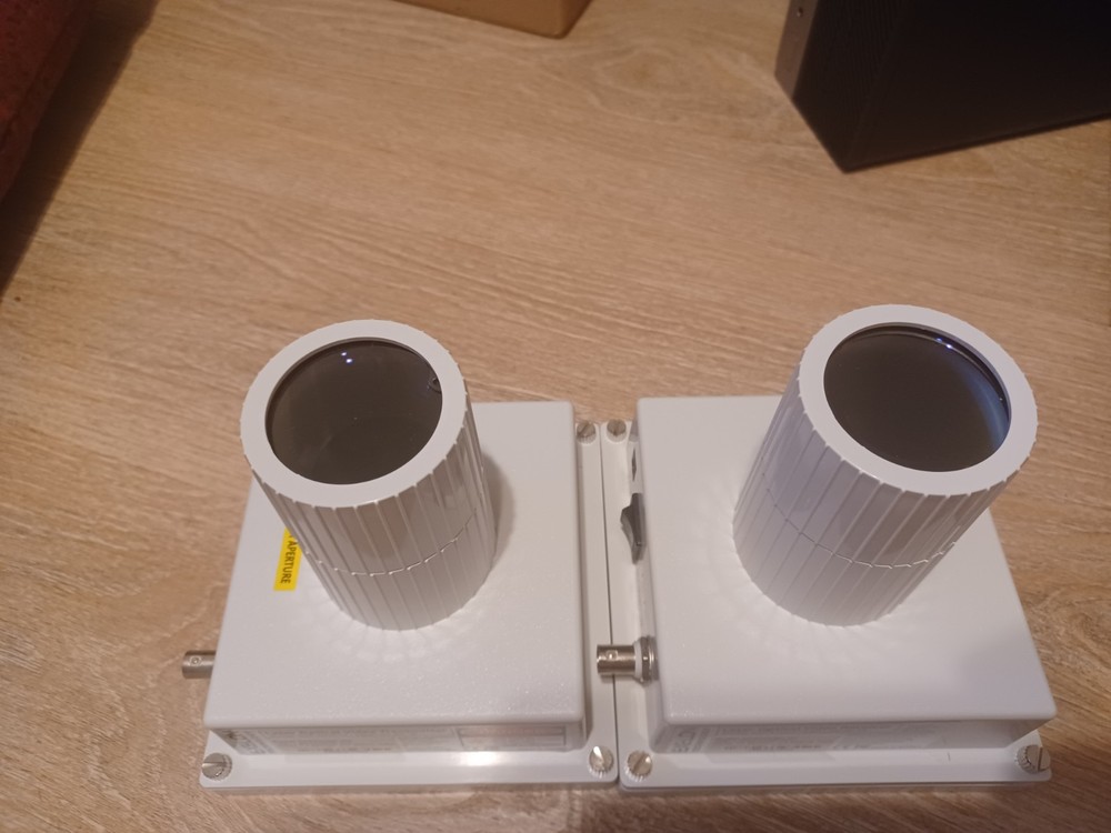 Laser Optical Video Transmitter and Receiver