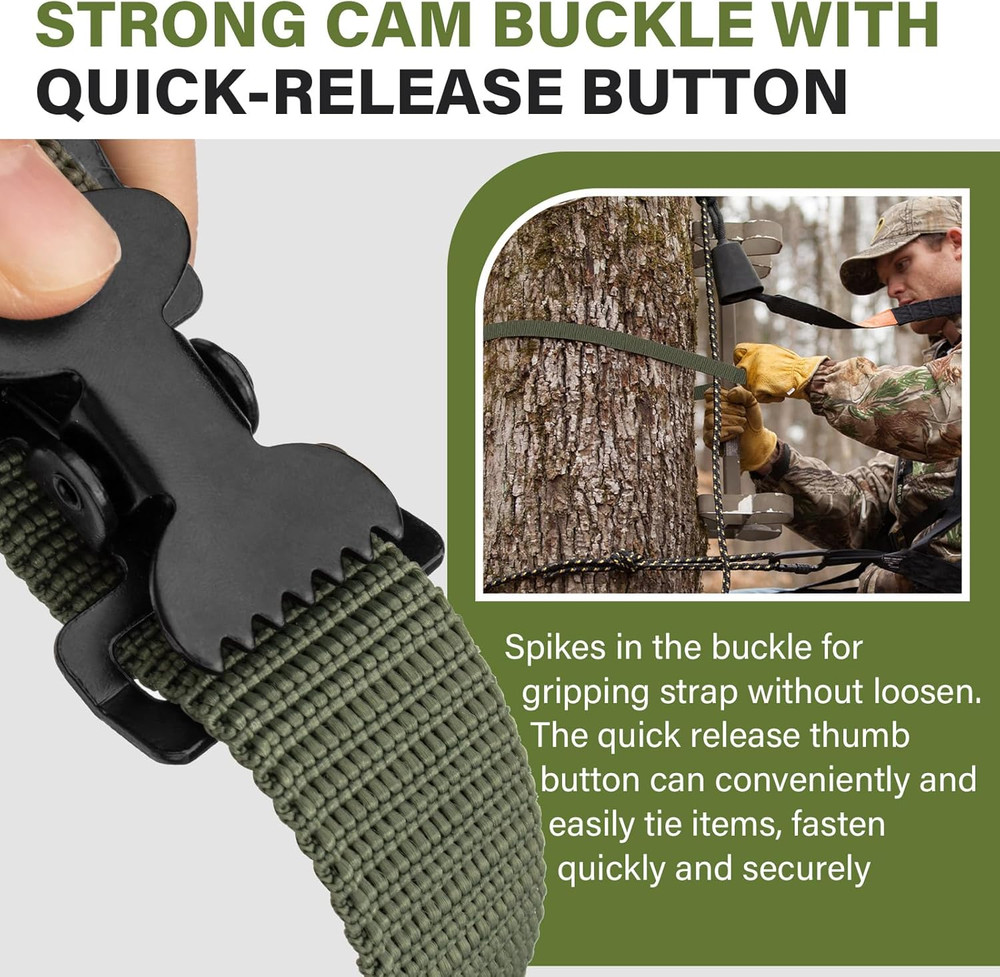 Tree Stand Utility Straps for Summit Viper Climber, Hang on Treestand Stabilizer