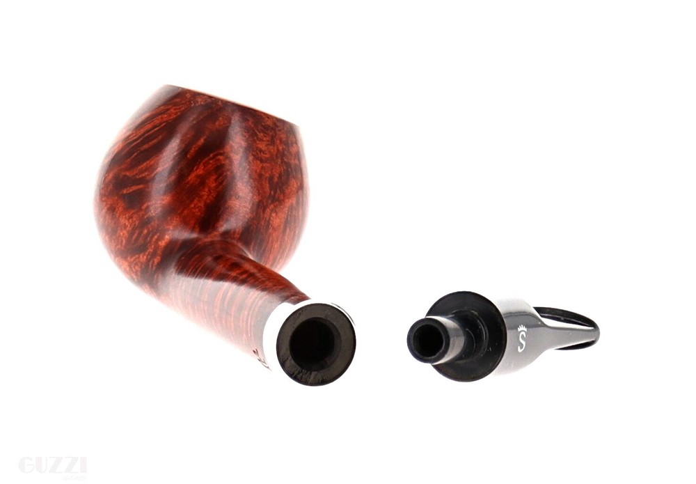 Pipe Stanwell REVIVAL 131 brown smooth shape apple lovat silver ring
