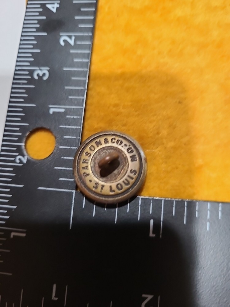 1880s Select Knights Ancient Order Workmen E.I.U. Original Uniform Button