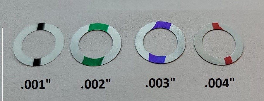 CZ 457 Head Space Bolt Shim Kit
