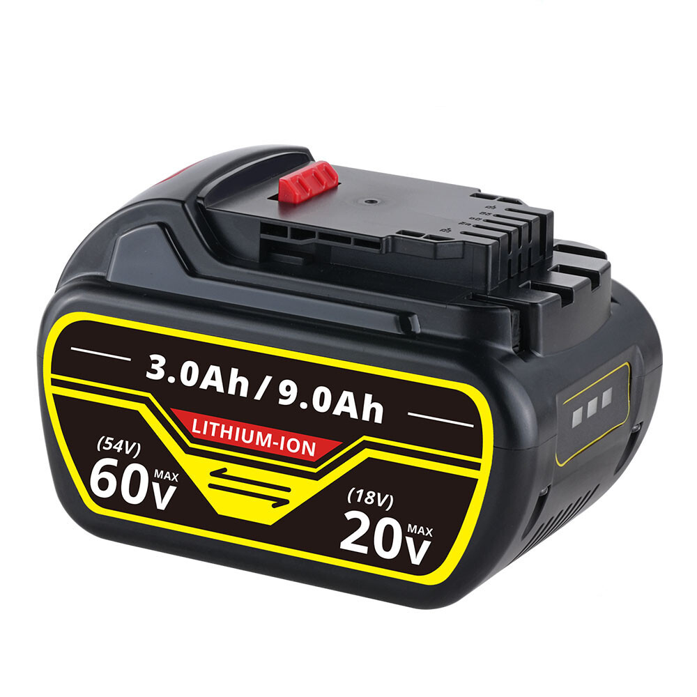 Pack 9.0Ah for DeWalt FLEX-VOLT 20V/60V MAX Battery Lithium-ion DCB609 DCB609-2