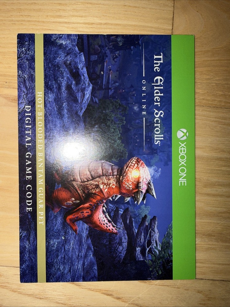 Hot-Blooded Bantam Guar Pet Code ESO Elder Scrolls Online (Xbox) (PAX West 2019)