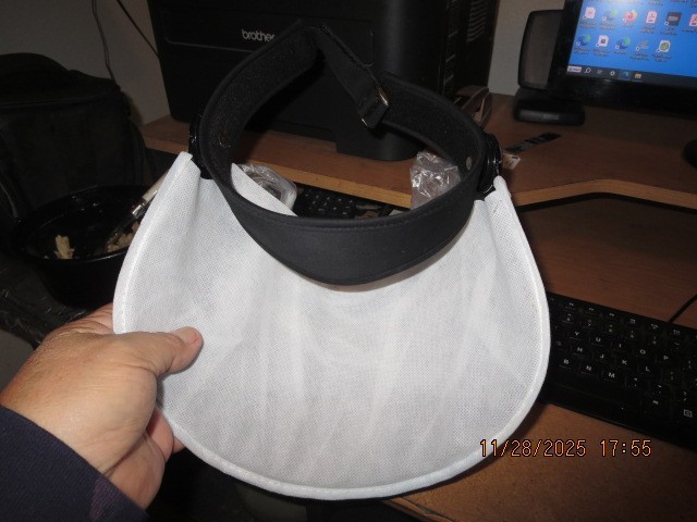 Face Shield Sun Solar Visor With UV Protection - Adjustable Face Shield Sun Sol