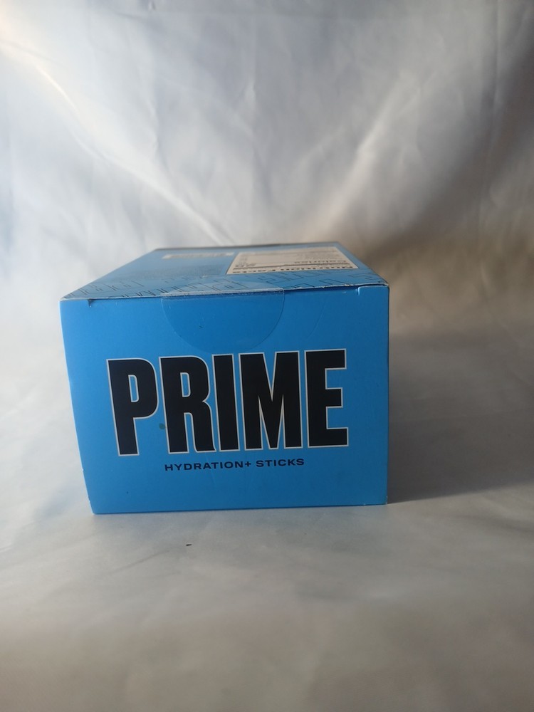 PRIME Hydration+ BLUE RASPBERRY Electrolyte Drink Mix 15 packets total