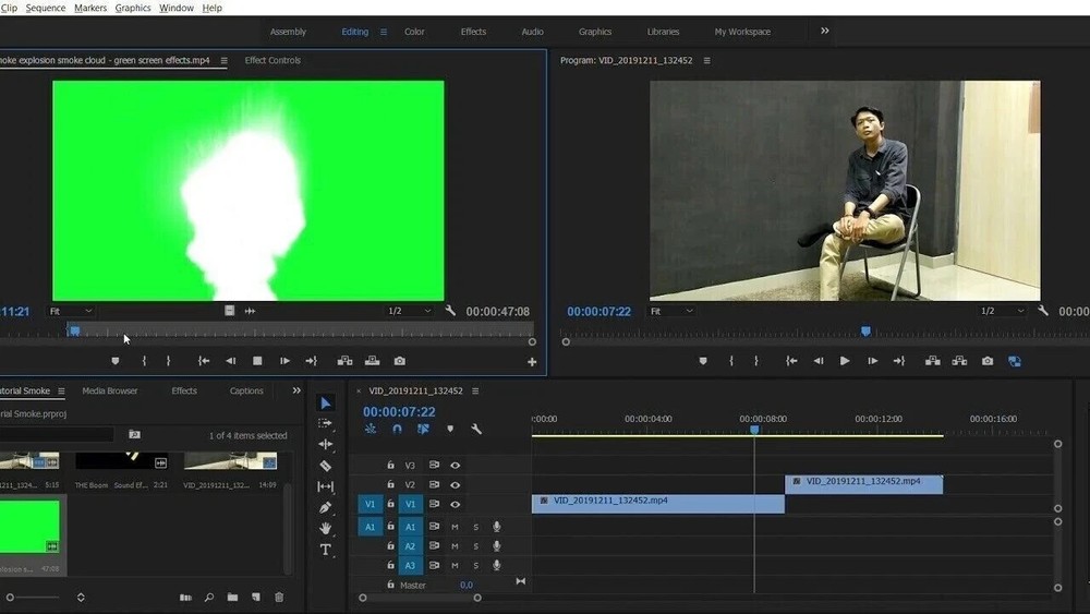Video Editing Compositing VFX Editor Add After Effects Green Screen Software USB