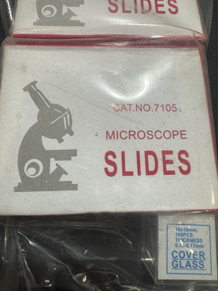 Twdrer 100PCS Clear Transparent Blank Microscope Slides and