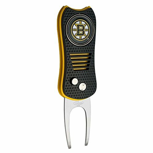 Boston Bruins Switchblade Divot Tool with ball marker magnet attach