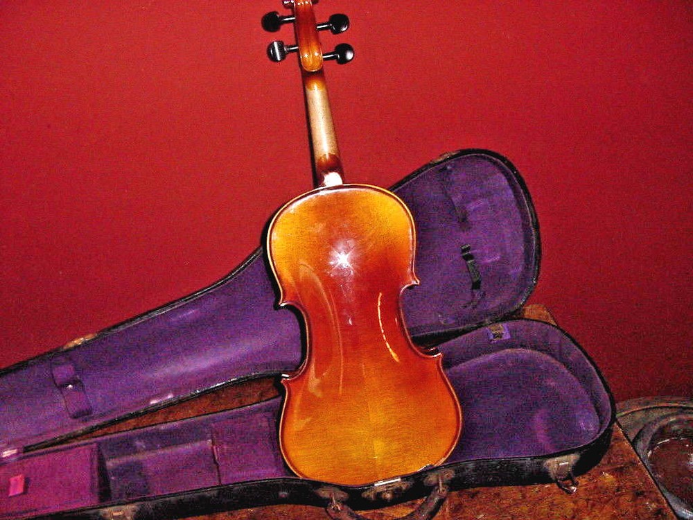 LEWIS DEVONSHIRE VIOLIN 4/4 14" 2014 OLD VIOLIN CASE FIDDLE