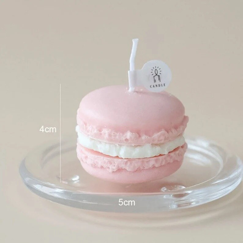 Set Of 3 Macaron Candles