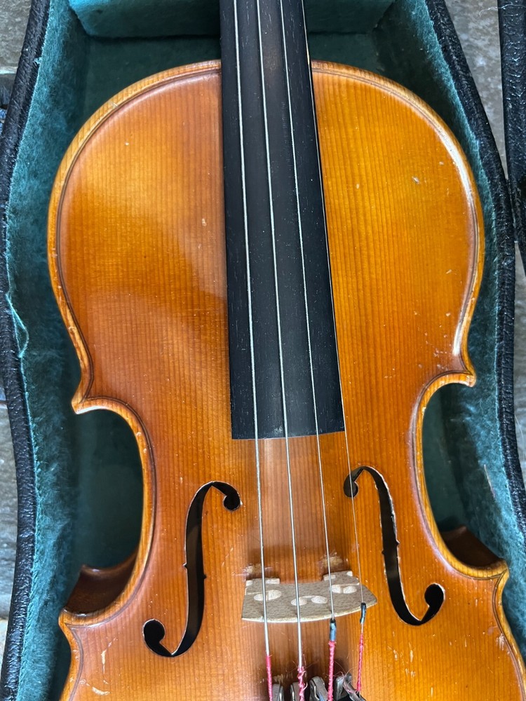 3/4 size Violin with case and bow, made in Germany