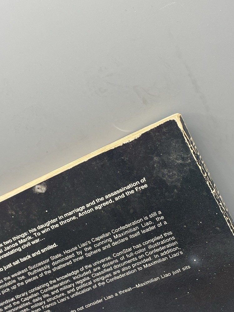 FASA Battletech House Liao Damaged Read