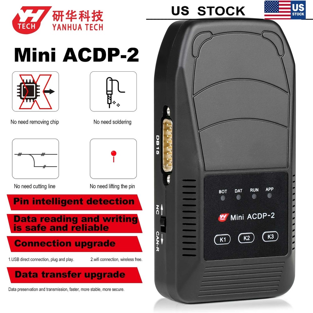 Yanhua Mini ACDP-2 Programming Master Basic Module USB and Wireless Connection