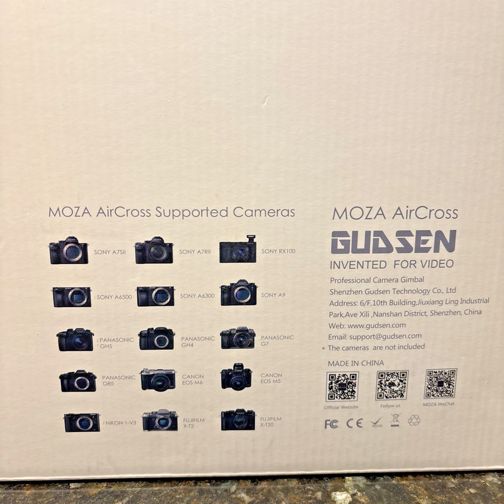 MOZA AirCross Gimbal Stabilizer for Universal Camera