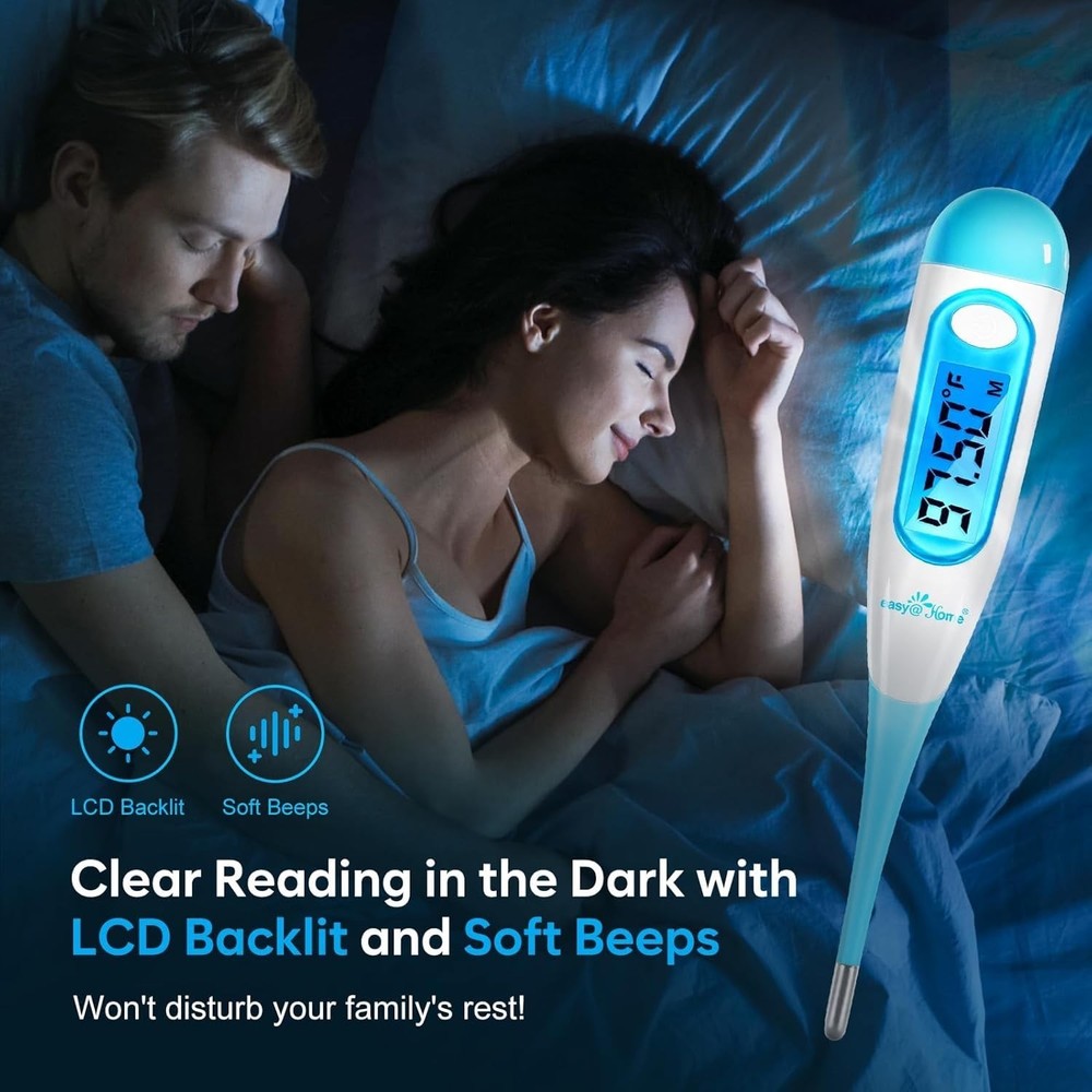 Digital Basal Thermometer for Ovulation: Backlight LCD Display 1/100th Degree...