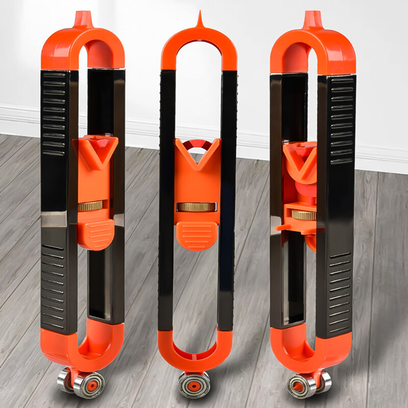 Precise Profile Contour Gauge Irregular Scribing Ruler Carpenter Measuring Tool