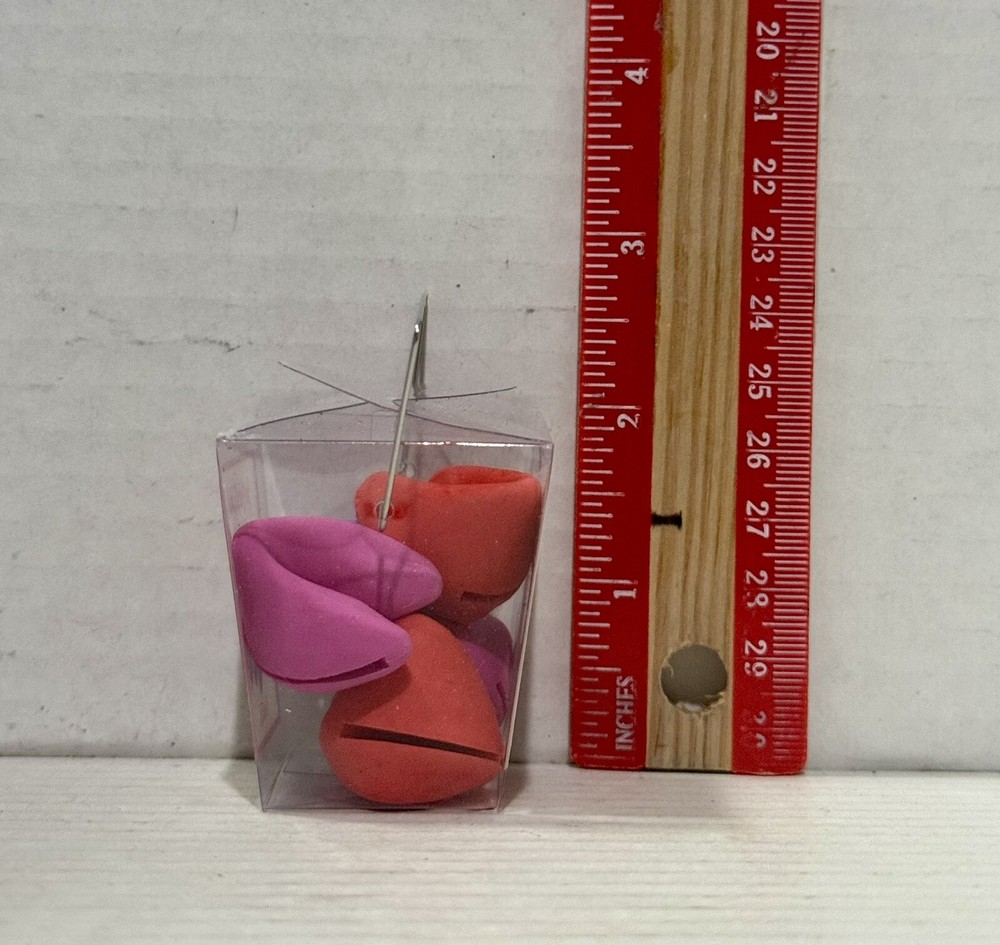 5 Mini Fortune Cookie Erasers With ToGo Box