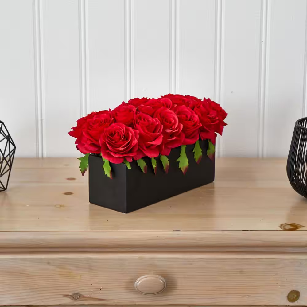 Artificial Dozen Silk Roses