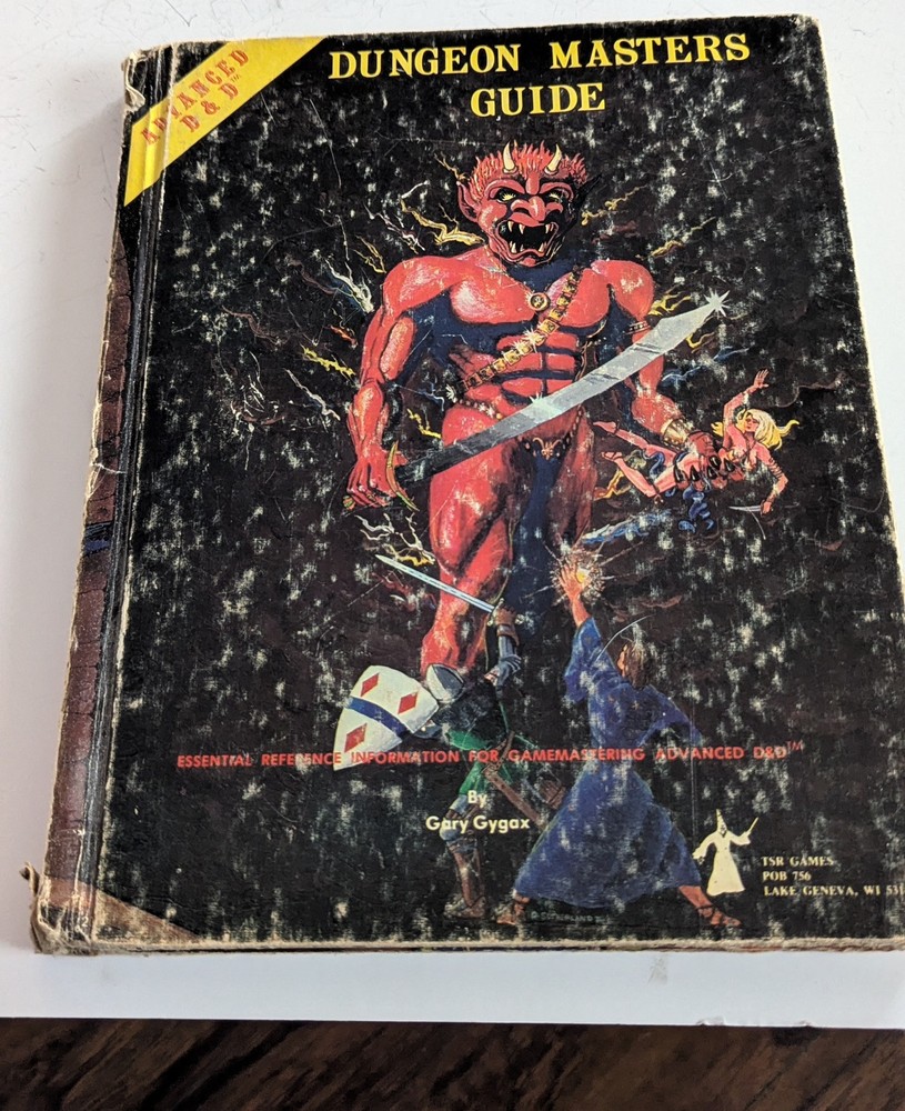 Advanced Dungeons And Dragons Dungeon Masters Guide  Book 1979 TSR