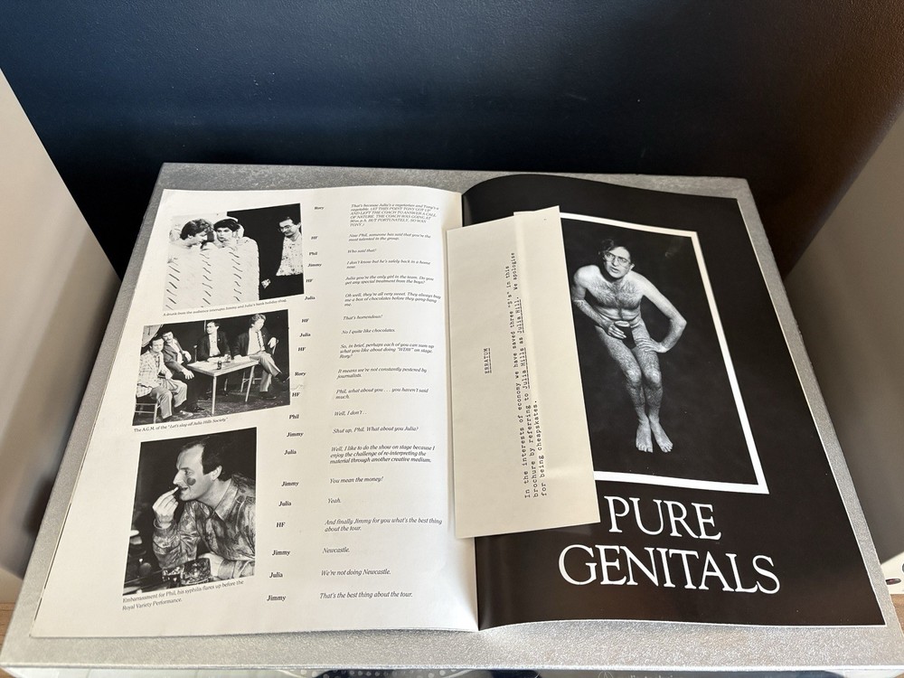 Who Dares Wins 1988 Tour Programme