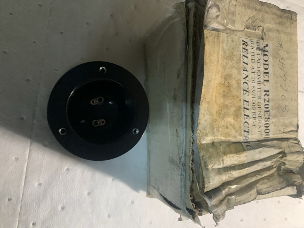 DC. Tackometer Generator Reliance Elect