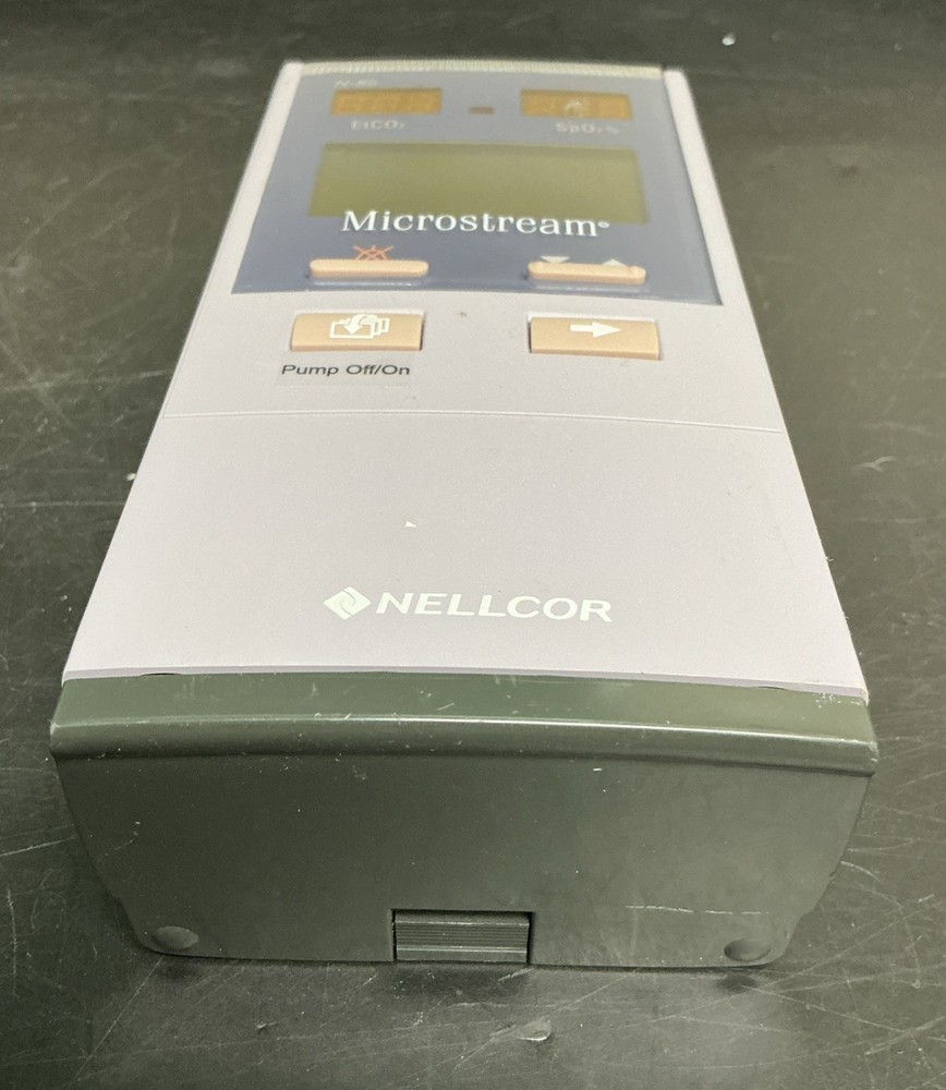 Nellcor Microstream N-85 Handheld Capnograph Pulse Oximeter