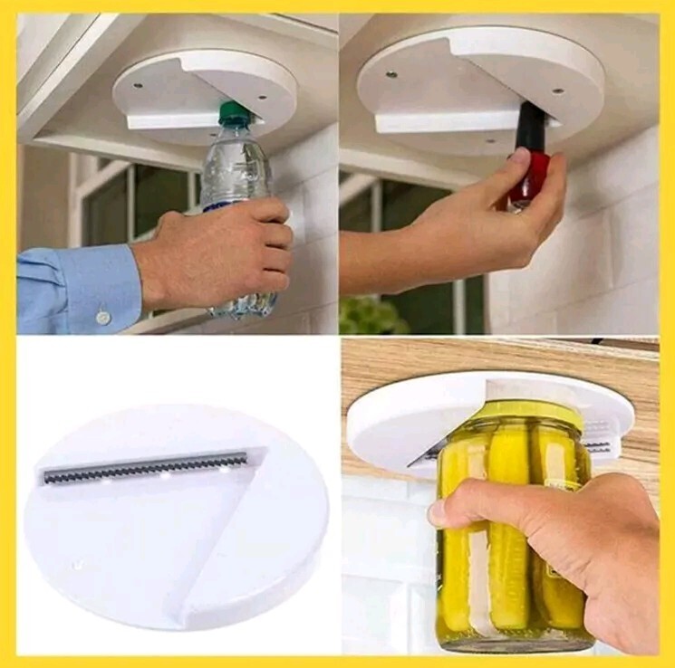 EZ Jar Single Hand Under Counter Jar Opener