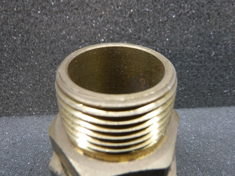 Brass Tube With Hex Nut, 1000, 80-80 (New)