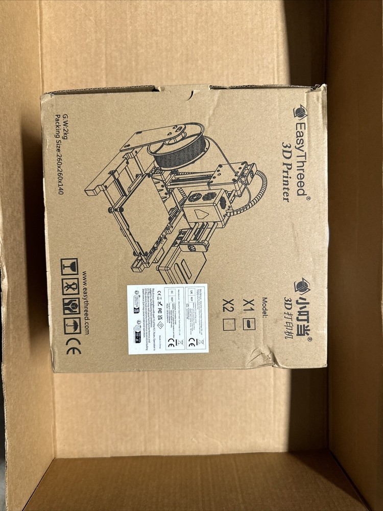 Easythreed X1 FDM Mini 3D Printer for Beginners