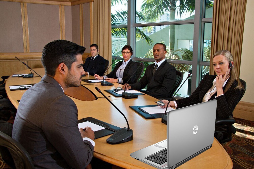 Enersound 6-Person Teleconference Microphone System CS-300-6USB