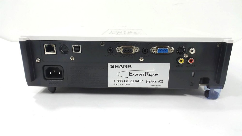SHARP PG-D2710X - VGA DLP Projector with Accessories - Lamp Timer : 10 Hours