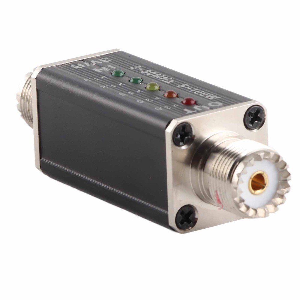 5‑100W Standing Wave Meter Mini Shortwave LED Indicator SWR Meter For Antenna