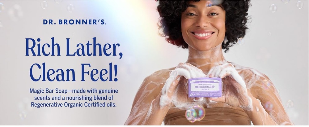 Dr. Brer's e-Castile Magic Soap Bars - Made with Renerative