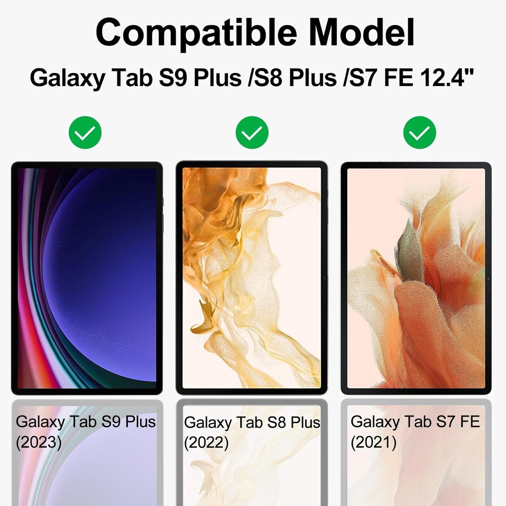 2 PACK 12.4inch Blue Light Blocking Screen Protector for Samsung Galaxy Tab S9 P