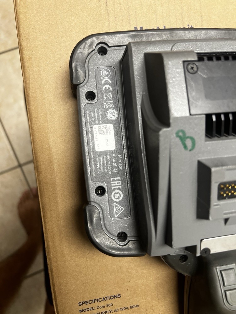 Mentor Visual IQ Borescope Display Screen