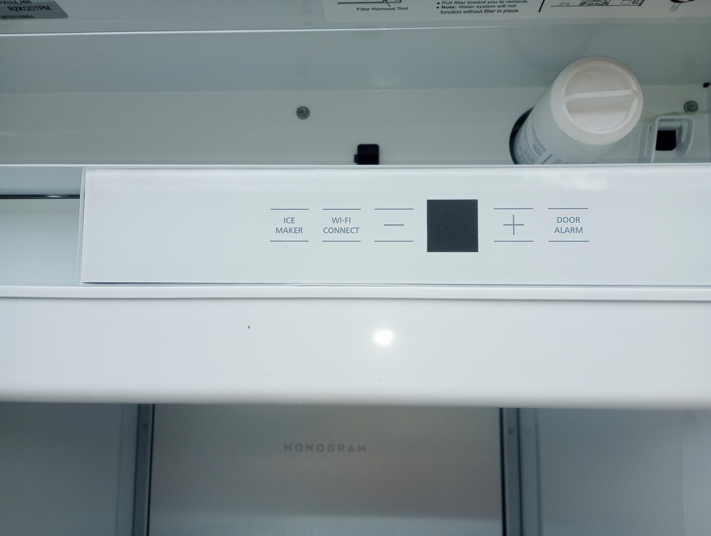 Monogram ZIF241NPNII 12.5 Cu. Ft. Smart Upright Freezer - Custom Panel Ready