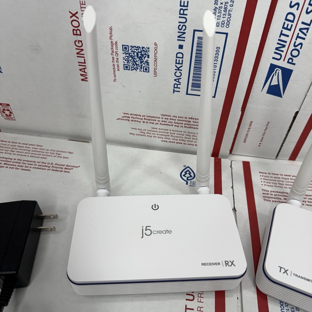 J5 Create JVAW52 Wireless HDMI Display Transmitter Receiver Extender