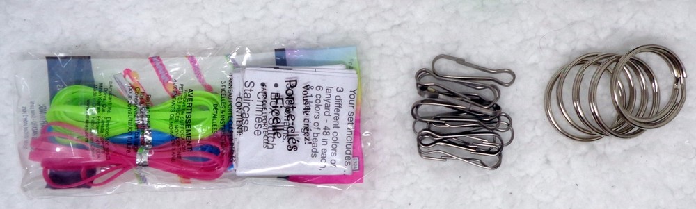 1+ Lbs. Plastic String + Accessories Lanyards Making Kit