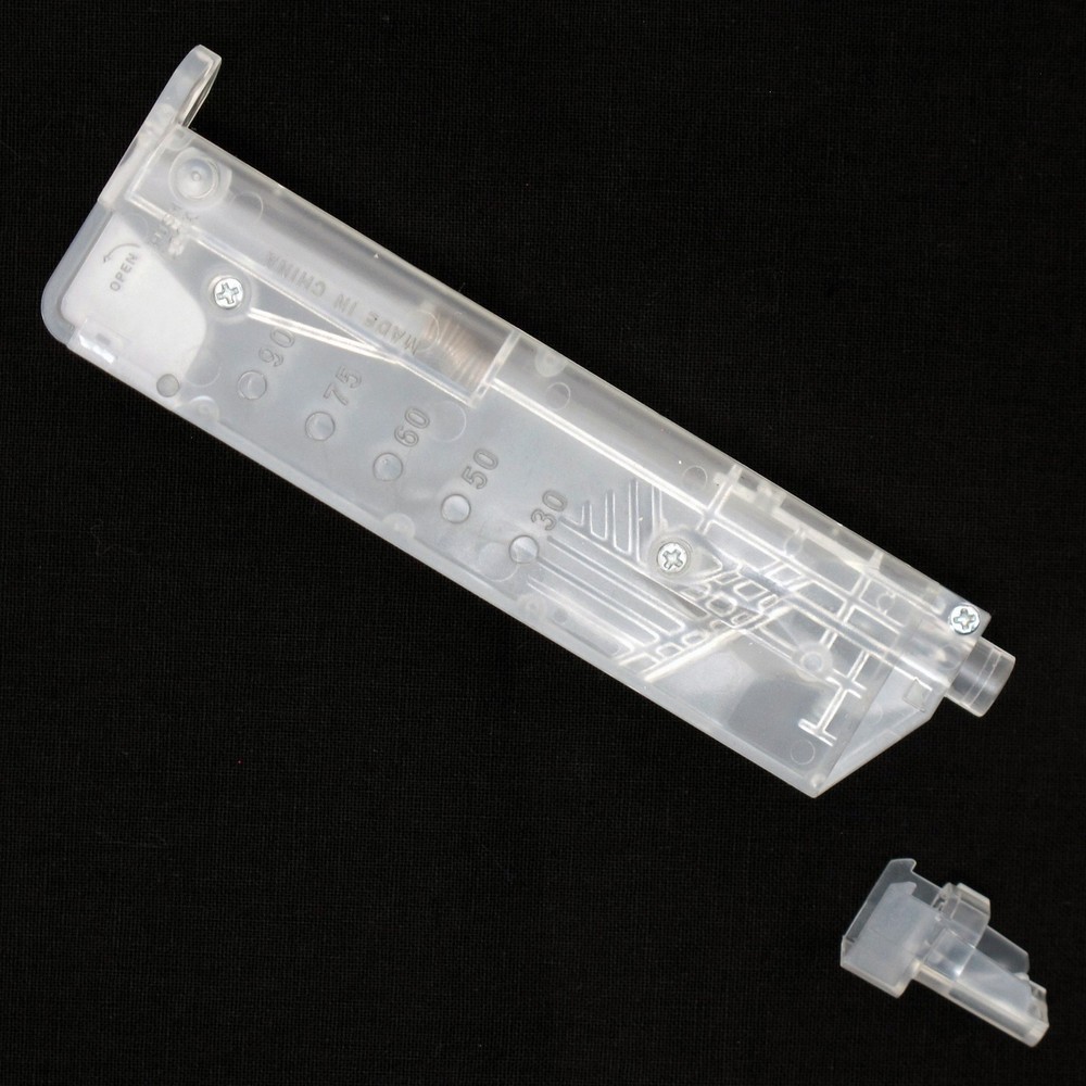 BBTac Airsoft Speed Loader 100 6mm Plastic BBs Capacity Fast Loading Clear