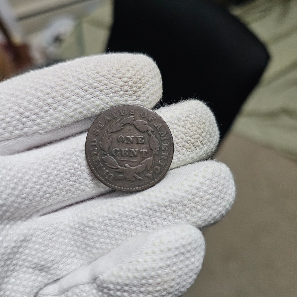 1829 Large Cent Medium Letters Reverse N.9 R.4 Rare Variety